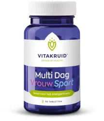 Vitakruid Multi Dag Vrouw Sport 100% Vegan