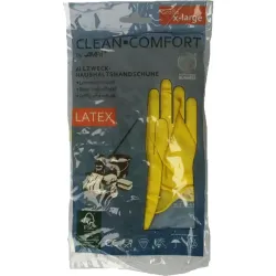 Clean-Comfort Huishoudhandschoen geel maat XL