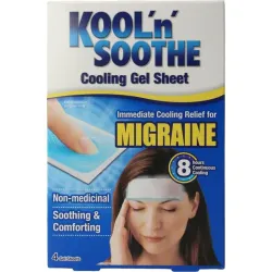 Kool'n'soothe Migraine gelstrips