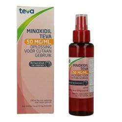Teva Minoxidil 50mg/mg oplossing
