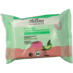 Alviana Reinigingsdoekjes vochtig aloe vera