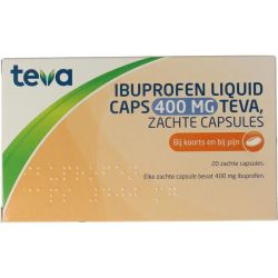 Teva Ibuprofen 400mg liquid caps