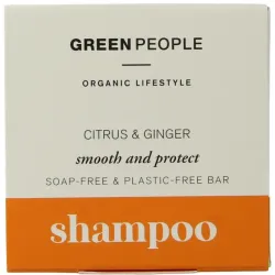Green People Shampoo bar citrus & ginger
