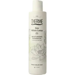 Therme Zen white lotus moisturising shower oil