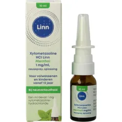 Linn Neusspray xylometazoline/menthol 1mg