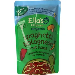 Ella's Kitchen Spaghetti bolognese met kaas 10  maanden bio