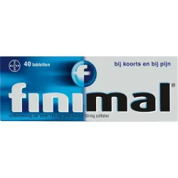 Finimal Paracetamol met coffeine 500/50mg
