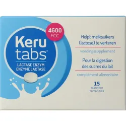Kerutabs Lactase enzym 4600 FCC