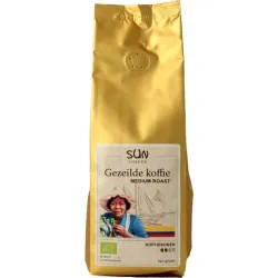Sun Coffee Gezeilde koffiebonen medium roast bio
