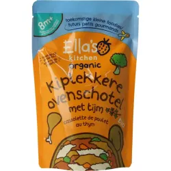 Ella's Kitchen Kiplekkere ovenschotel met tijm 8  maanden bio