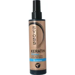 Syoss Keratine volume heatprotection spray