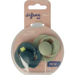 Difrax Fopspeen prime 18  maanden assorti