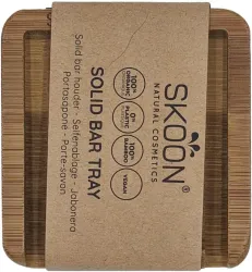 Skoon Solid bar tray - 1 bar - all bamboo