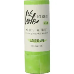 We Love Deodorant stick luscious lime