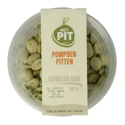 Met Pit Pompoenpitten witte chocolade