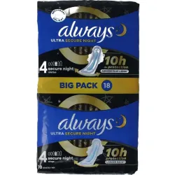 Always Maandverband ultra secure night