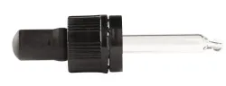 Helios Holland Pipet glas zwart 10ml