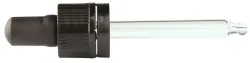 Helios Holland Pipet glas zwart 50ml