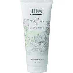 Therme Zen white lotus shower scrub