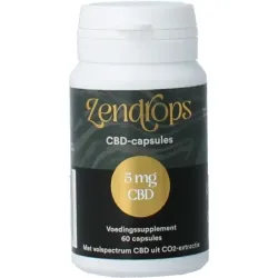 Zendrops CBD capsules 5mg