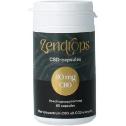Zendrops CBD capsules 20mg
