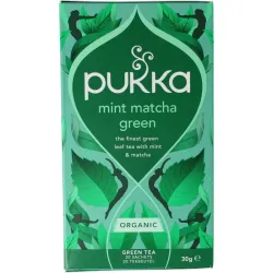 Pukka Mint matcha green tea bio