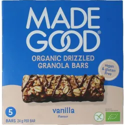 MadeGood Granola bar vanilla bio