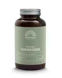 Mattisson Organic tarwegras 600mg bio