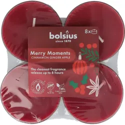 Bolsius Maxlicht merry moments cinnmon ginger