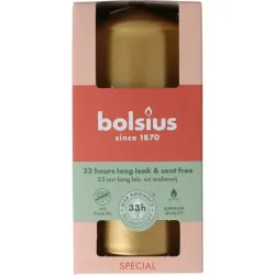 Bolsius Stompkaars 120/58 golden orange
