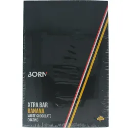 Born Xtra bar banana white chocolate coating 50g