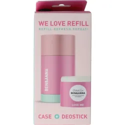 Ben & Anna Deostick love me case en refill