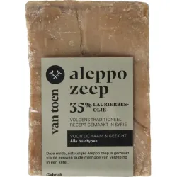 Van Toen Aleppo zeep 35% laurierbesolie