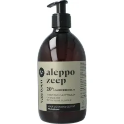 Van Toen Aleppo zeep 20% vloeibaar bio