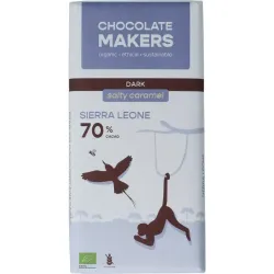 Chocolatemakers Sierra Leone salty caramel 70% bio