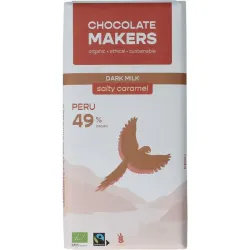 Chocolatemakers Fairtrade salty caramel 49% bio