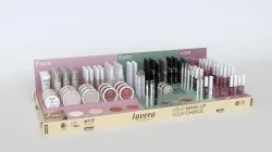 Lavera Colour cosmetics houten display leeg