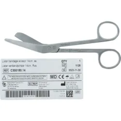 Heka Verbandschaar RVS 14cm