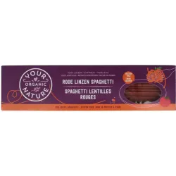 Your Organic Nat Spaghetti rode linzen bio