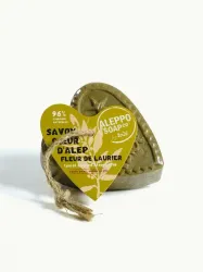 Aleppo Soap Co Savon d'Alep fleur de laurier met touw