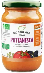 Bio Organica Pastasaus olijf & kappertjes demeter