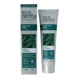 Ecodenta Tandpasta sensitive CBD probiotica expert line