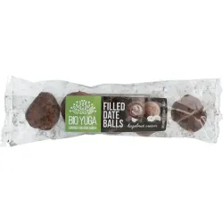 Bioyuga Date balls hazelnut & cacao cream bio