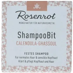 Rosenrot Shampoo solid calendula ghassoul