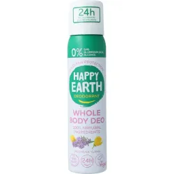 Happy Earth Deodorant bodyspray lavender ylang