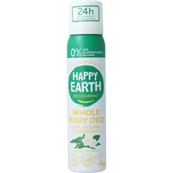 Happy Earth Deodorant bodyspray jasmine ho wood