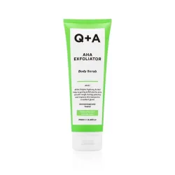 Q A Bodyscrub aha exfoliator