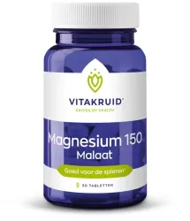 Vitakruid Magnesium 150 malaat met vitamine B6 (P-5-P)
