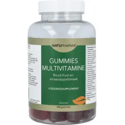 Natupharma Gummies multi vitamine roodfruit/sinaasappel