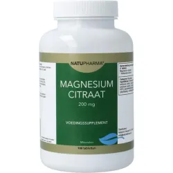Natupharma Magnesium citraat 200mg